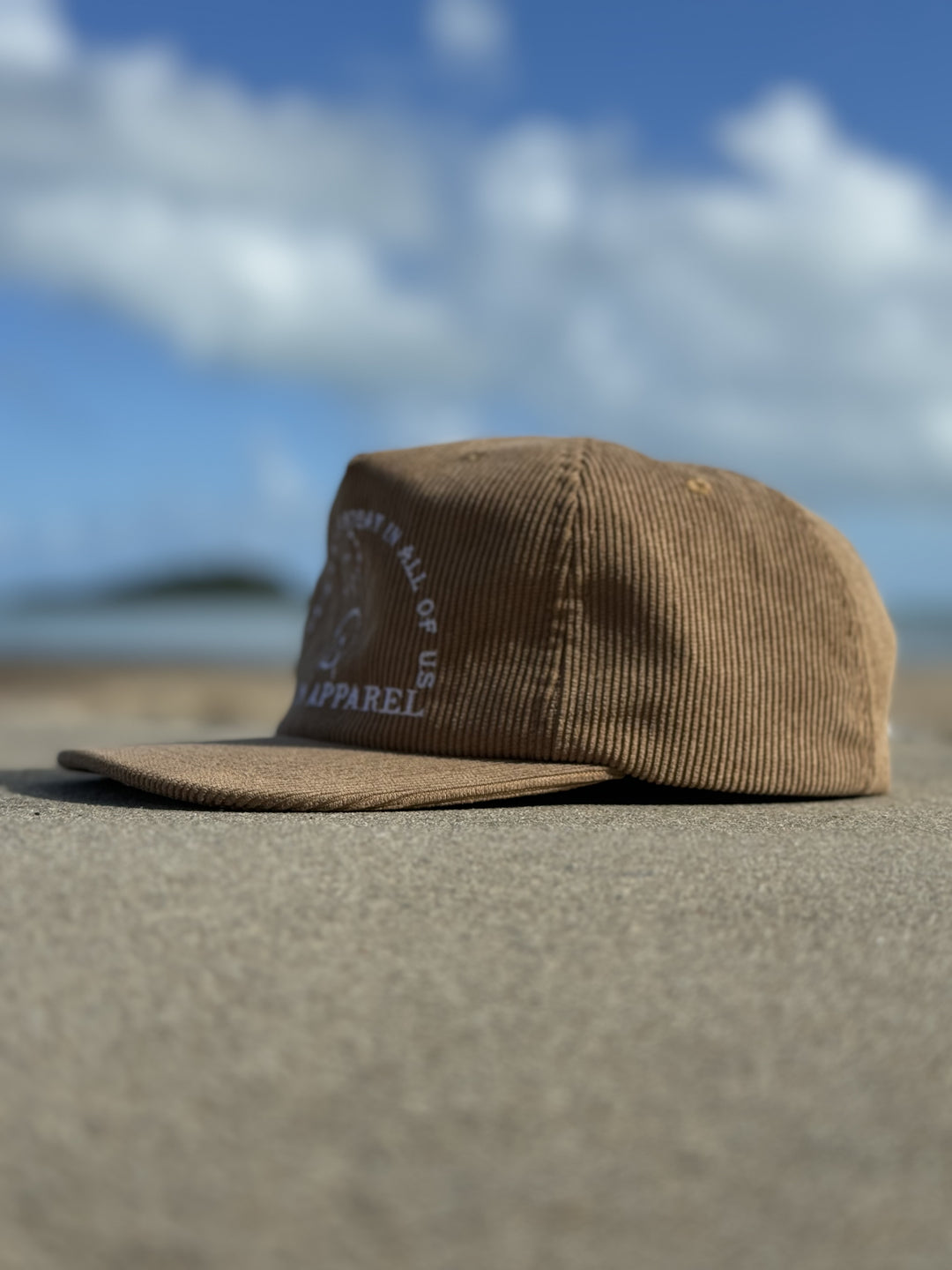 Brown Corduroy Cap