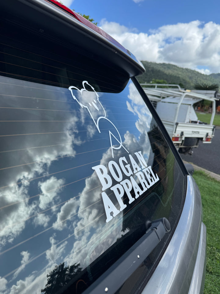 Car sticker - Bogan Apparel