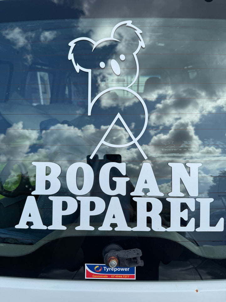 Car sticker - Bogan Apparel