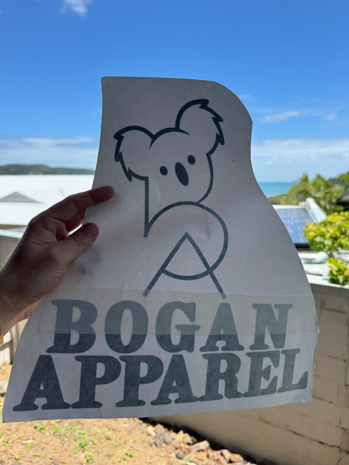 Car sticker - Bogan Apparel